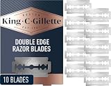 King C. Gillette Double Edge Safety Razor Blades...