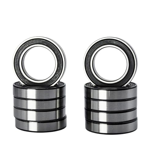 Rodamientos de bolas 6802 2RS ZZ de 15 mm de acero cromado para bicicletas 4