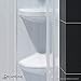 DreamLine 36 in. x 36 in. x 75 5/8 in. H Neo-Angle Shower Base and QWALL-2 Acrylic Corner Backwall Kit in White, DL-6040C-01