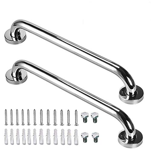 Barre d'appui Munzong en acier inoxydable antidérapant pour douche et WC