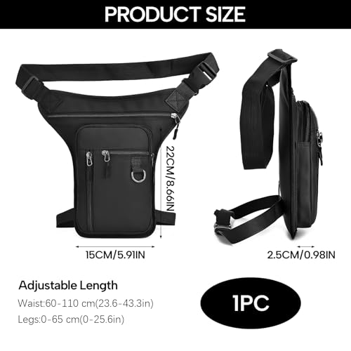 Bolsa táctica impermeable para moto multifunción con compartimento estanco 2