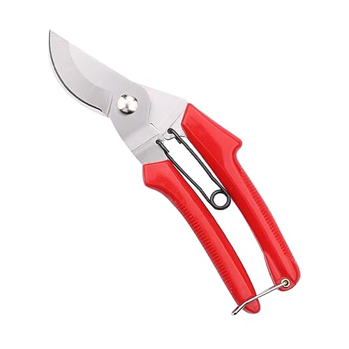 HANABASS Stainless Steel Gardening Scissor Trimmer Durable Pruning Shears for Fruit Trees Flowers Professional Design with Smooth Operation for Bonsai Plant Maintenance