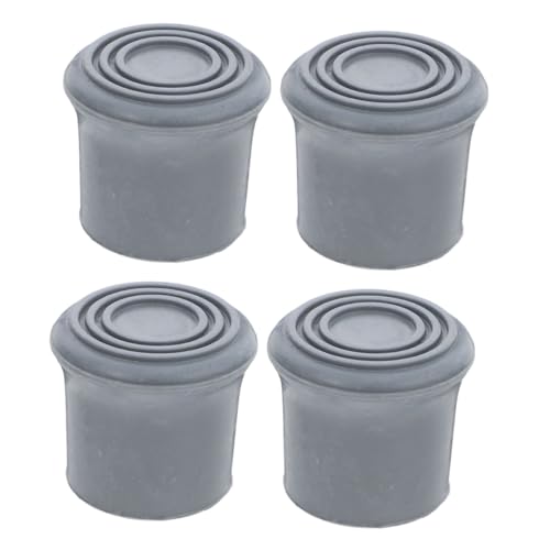 ARTIBETTER Rubber Leg Tips for Shower Chairs 4pcs Replacement Feet Non-Slip Design