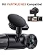 VANTRUE GPS Saugnapfhalterung für N2X Dashcam Auto Kamera, GPS-Aufzeichnung (Position, Fahrroute und Geschwindigkeit), USB-C Port, unterstützt Verbindung mit LT01 LTE-Modul