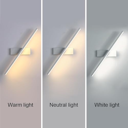 Evita sombras en el espejo con este aplique de pared interior LED ajustable 3