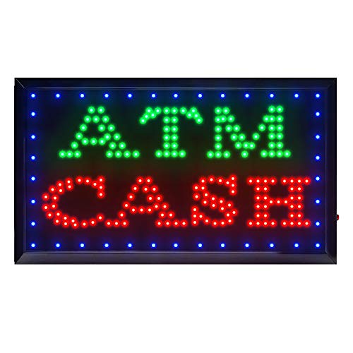 Boshen LED ATM Sign for Business Display Animated Motion Advertisement