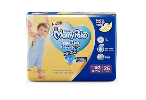 MamyPoko Fralda-Calça Dia&Noite Xg 26 Unidades MamyPoko Fralda-Calça Dia&Noite Xg 26 Unidades