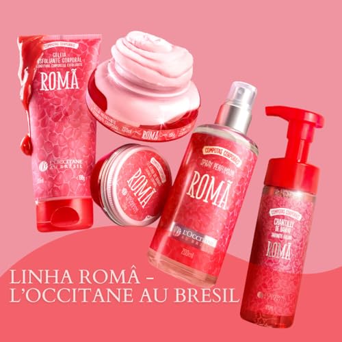 kit completo roma loccitane 5 itens