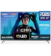 CHIQ 40 Inch TV Smart TV, FHD HDR10, Google TV, Triple Tuner DVB-C