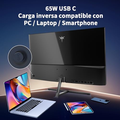 Monitor 5K KTC de 27 Pulgadas con Modo Dual y Conectividad USB C Completa para Mac Mini 6
