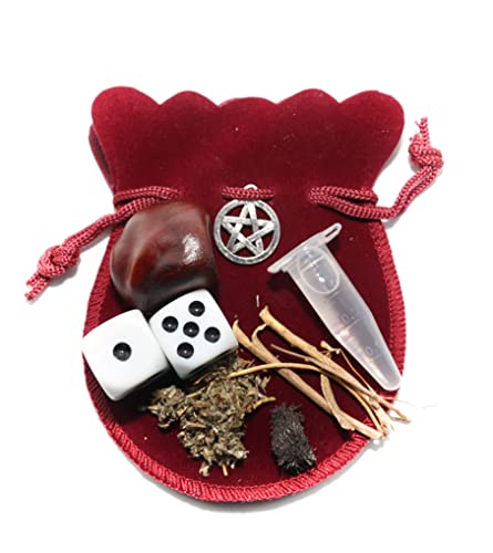 Gambler's Mojo Gris-Gris Bag Hoodoo Rootwork Witchcraft Magick