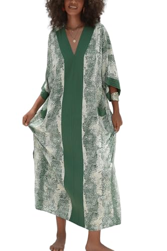 Kimono de plage grande taille femme : la robe maxi bohème qui sublime toutes les silhouettes