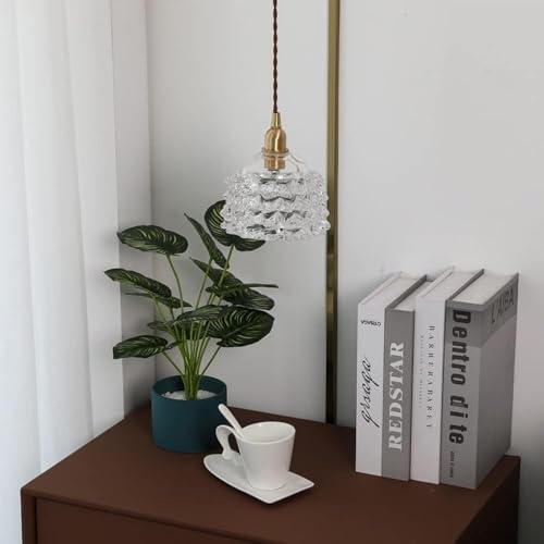 Lampe Suspendue Table À Manger en Cuivre pour Éclairage de Bar