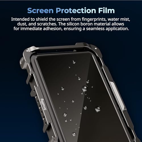 Image of SmallRig Monitor Cage Kit for Atomos Shinobi II /Shinobi GO, with Sunhood, with Screen Protector, Weighing Only 96.3g, with 1 /4 inch-20 Threaded Holes - 5030