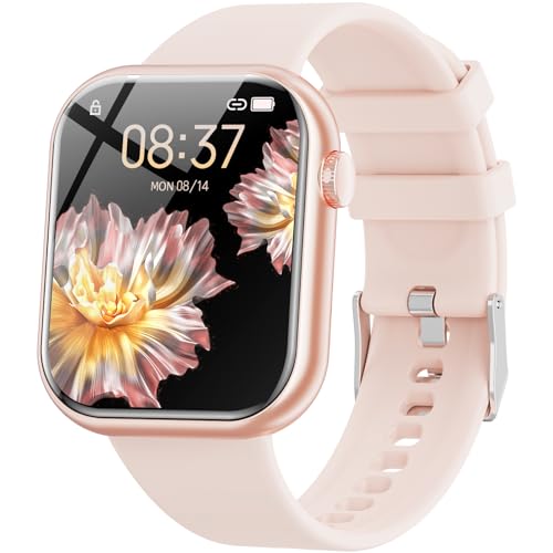 Hwagol Montre Connectée Homme Femme 1.85&Prime; Smartwatch avec Podometre, Moniteur Sommeil, avec 140+ Sportifs, Montre Intelligente Bracelet pour Android iOS