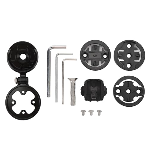 Pilipane Cycle Computer Mount Aluminum Alloy Out Front Cycling Computer Mounting Kit with 4 Adapters for Edge Wahoo Elemnt Rider Stages Dash Hammerhead Karoo