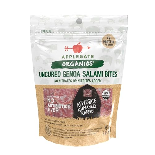 Organic Uncured Genoa Salami Bites