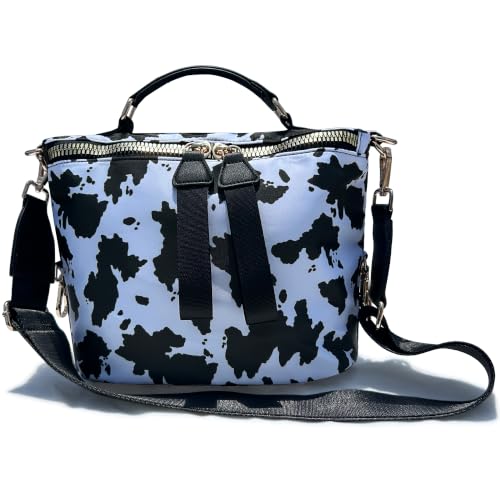 Image of Women's Crossbody Bag - Soft Cloth Shoulder Bag, Lightweight Waterproof Purse, Stylish Slash-Proof Casual Bag