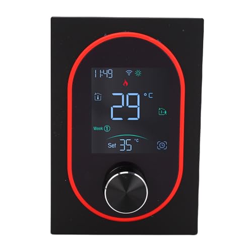 Thermostat chauffage programmable WiFi affichage LED connecté