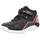 [ミズノ] バレーボールシューズ ウエーブアルテミス 5 WIDE ブラック/ホワイト/ピンク 24.5 cm 2.5E