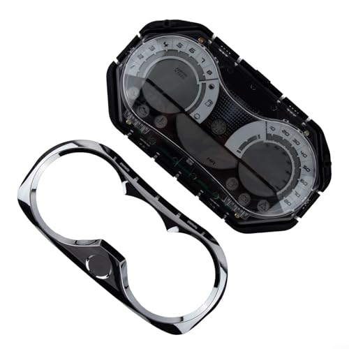 FABULETTA Speedometer Gauge for Sea-Doo 150 180 215 255 HO, OEM 204471378 Instrument Cluster Replacement, Black ABS-Metal Dashboard Part