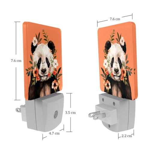 Lámpara nocturna LED cuadrada con sensor para niños miniatura 7