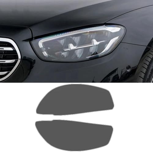 Autoscheinwerfer Schutzfolie für Mercedes-Benz E-Class 2021-2022 W213 S213 C238 A207,Autoscheinwerfer-Schutzfolie Anti-Kratz-Folie TPU-Aufkleber Zubehör