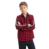 Une seule poche : avec une poche boutonnée unique sur la chaîne, nos chemises combinent fonctionnalité et style pour un look tendance. Ce design unique ajoute du style aux chemises chеckеd pour garçons et offre une touche pratique.