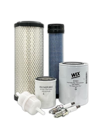 HERO Maintenance Filter Kit For Barreto 20RTK/23RTK Trencher Filters Compatible With OEM 15400PLMA02PE 03952 070225OUTER 070225INNER 16910Z6L003 980795587G Engine: GX630 (Donaldson Air Filter)