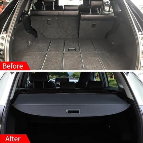 Cache-bagages rétractable en toile pour Toyota Harrier 60 et Venza 2014-2019 - 5