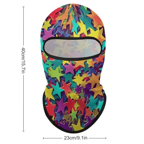 Máscaras de cara Many Stars para hombres y mujeres, protección solar, transpirable, cubre todo el head para senderismo, ciclismo, correr, conducir miniatura 2