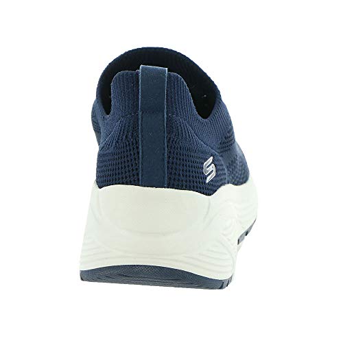 Image of Skechers Women's Bobs Sparrow 2.0-Allegiance Crew Sneaker, Navy, 9