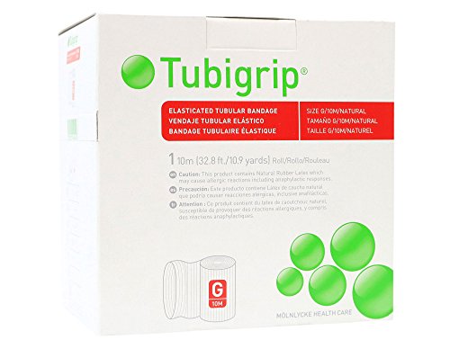 Tubigrip, natural, tamaño G, 4.5 pulgadas de diámetro Cover