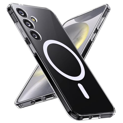 �yMagSafe�Ή��E�ČR�K�i�zHolidi Galaxy S24 �P�[�X MagSafe ������ �}�O�l�b�g���� �ČRMIL�K�i �S�ʕی� ���C�����X�[�d ���ςȂ� ��d�\�� �M�����N�V�[s24 �P�[�X Magsimpl-Series �N���A