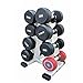 XDJ Estante con Mancuernas, Un Cuadro Almacenamiento De Pesas, Soporte Metal Acero,...