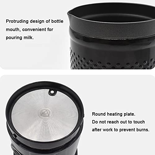 Gaeirt Milchdampfer, 40 bis 120 Sekunden langlebig Einfach zu bedienender Milchaufschäumer zum einfachen Verkosten Ihres… – Bild 3