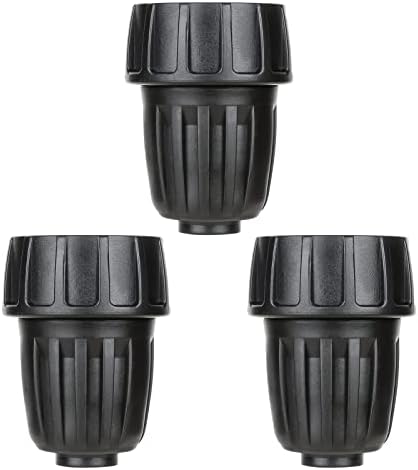 Yulaiyoen 1/2 Inch Drip Irrigation Tubing Faucet Adapter 3 Pack, 3/4" to 1/2" Irrigation Hose Adapter, 3/4 Inch Faucet Connector Garden Hose Adapter