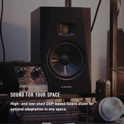 Image of ADAM Audio T7V Studio Monitor for recording, mixing and mastering, Studio Quality Sound (Single).