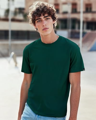 Image of Bewakoof Men's Solid Regular Fit T-Shirt