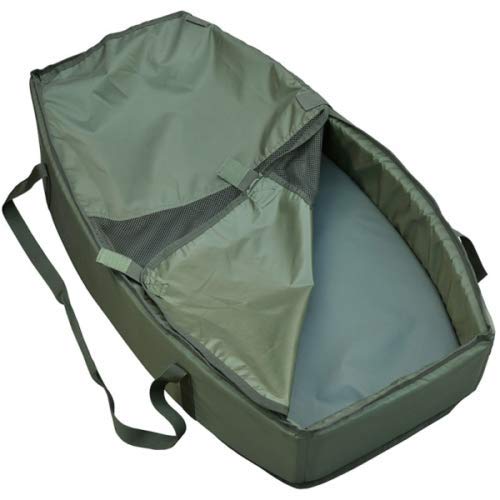 Fishing Unhooking Protective Mat Floor Cradle With Cover - Detachable Foam Mat - Carp Tackle 85 x 50cm Large