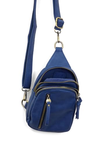 Image of Joy Susan Skyler Sling Bag: Vegan Leather, Zippered Closure, Brass Plated Hardware