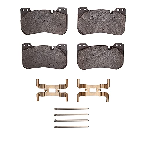 Image of DFC Front 5000 Advanced Brake Pads| Fits 2020-2023 BMW M5 | 2020-2025 BMW M8, X5, X6| Automotive Replacement Brake Pads| Hardware