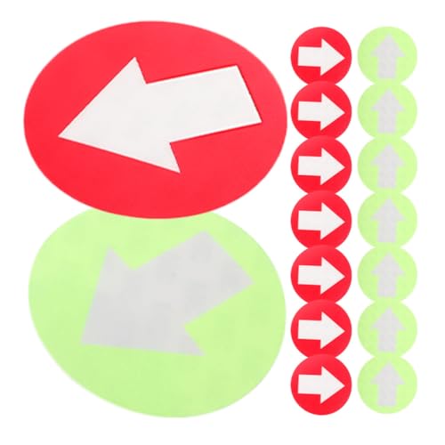 Marcadores reflectantes de flecha impermeables Angoily para señales de camping y rutas outdoor