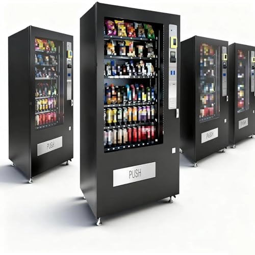 Snack Drink Vending Machine for Sale, Refrigerated Vending Equipment with Touch Card Reader, Bill/Coin Payment, Perfect for Offices, Schools, Gyms, Shopping Centers