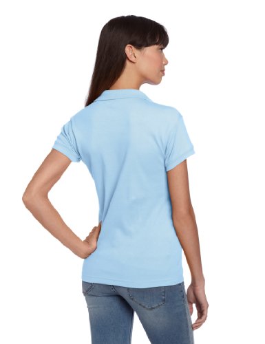 Image of CLASSROOM Juniors' Short-Sleeve Fitted Polo Shirt | Cotton Blend Knit, Double-Needle Hem, Comfortable Everyday School Wear