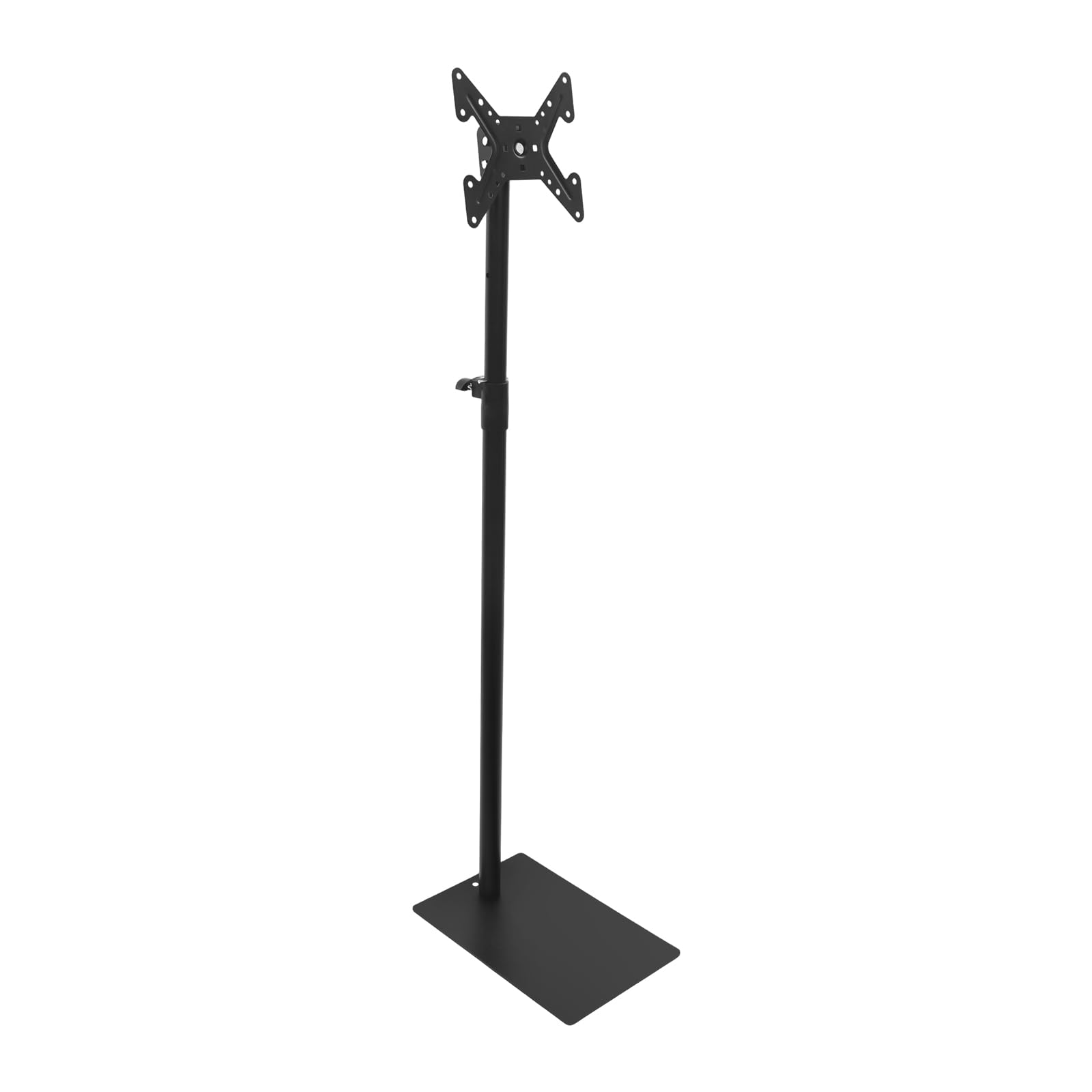 Soporte de TV de pie para TV, altura y ángulo ajustable, compatible con televisores de 14 a 43 pulgadas, capacidad de carga de 20 kg