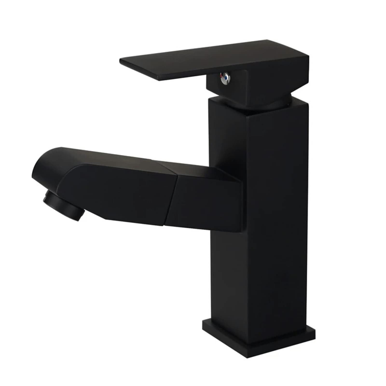 Mitigeur d'eau chaude et froide haut de gamme au design minimaliste monotrou