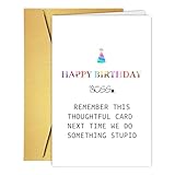 RUALOVE Funny Birthday Card for Boss, Happy Boss Birthday Card gift, Ideal Boss Lady Boss Manager Birthday Card Decor, Bday Card for Boss From Employees, Boss's Birthday Card