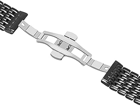 Voor Breitling 316L Solid Rvs Horlogebanden 22mm 24mm Horlogebandje