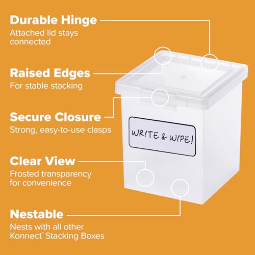 Boîtes transparentes Bostitch Konnect pour ne plus perdre vos fournitures - 8